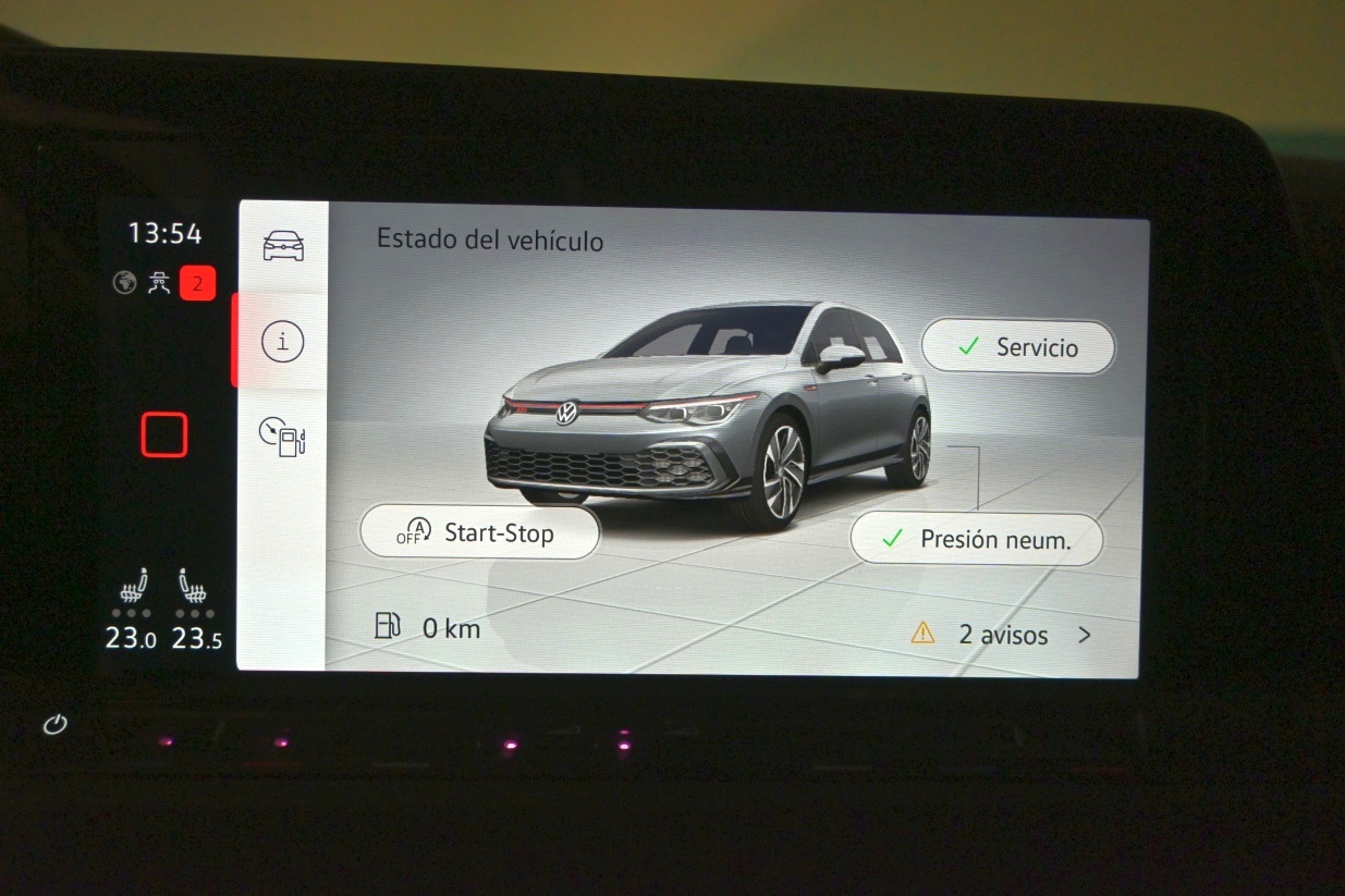 Volkswagen GOLF GTI 2,0 tsi 180kw 245cv dsg 5p 2023 19.600km Gasolina Automatico