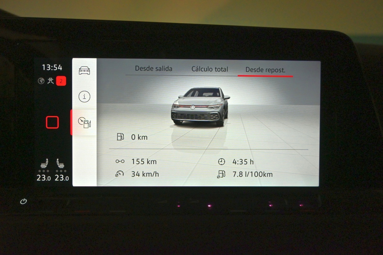 Volkswagen GOLF GTI 2,0 tsi 180kw 245cv dsg 5p 2023 19.600km Gasolina Automatico